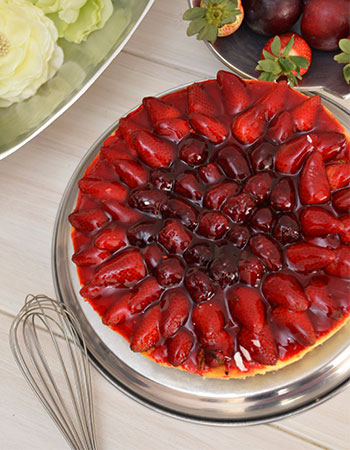 Promoción martes descuento Cheesecake de Frutos Rojos Horneado Pastelería Sweets en Quito
